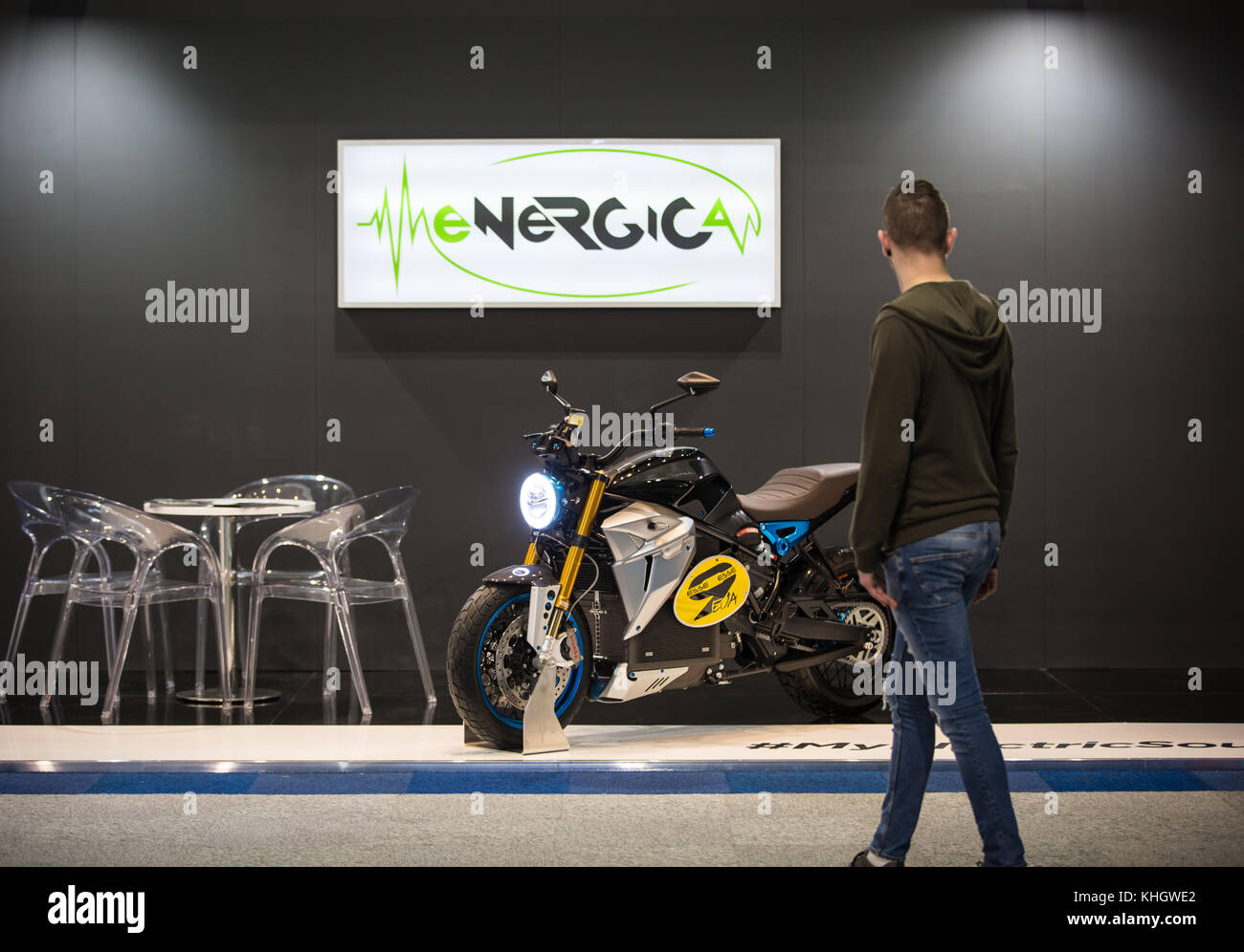 energica motorcycle stock