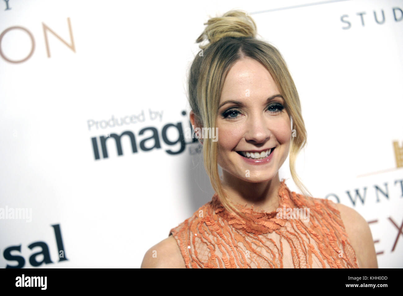 Joanne Froggatt attends the 'Donwton Abbey The Exhibition' opening at