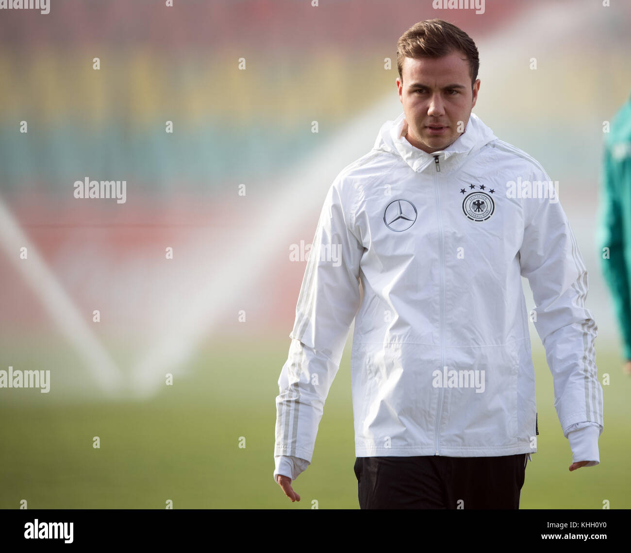 Mario Gotze does not want to be included in the German squad for the Russia 2018 World Cup solely based on the merit of his scoring the winning goal during the 2014 World Cup Final. Photo: Soeren Stache/dpa Stock Photo