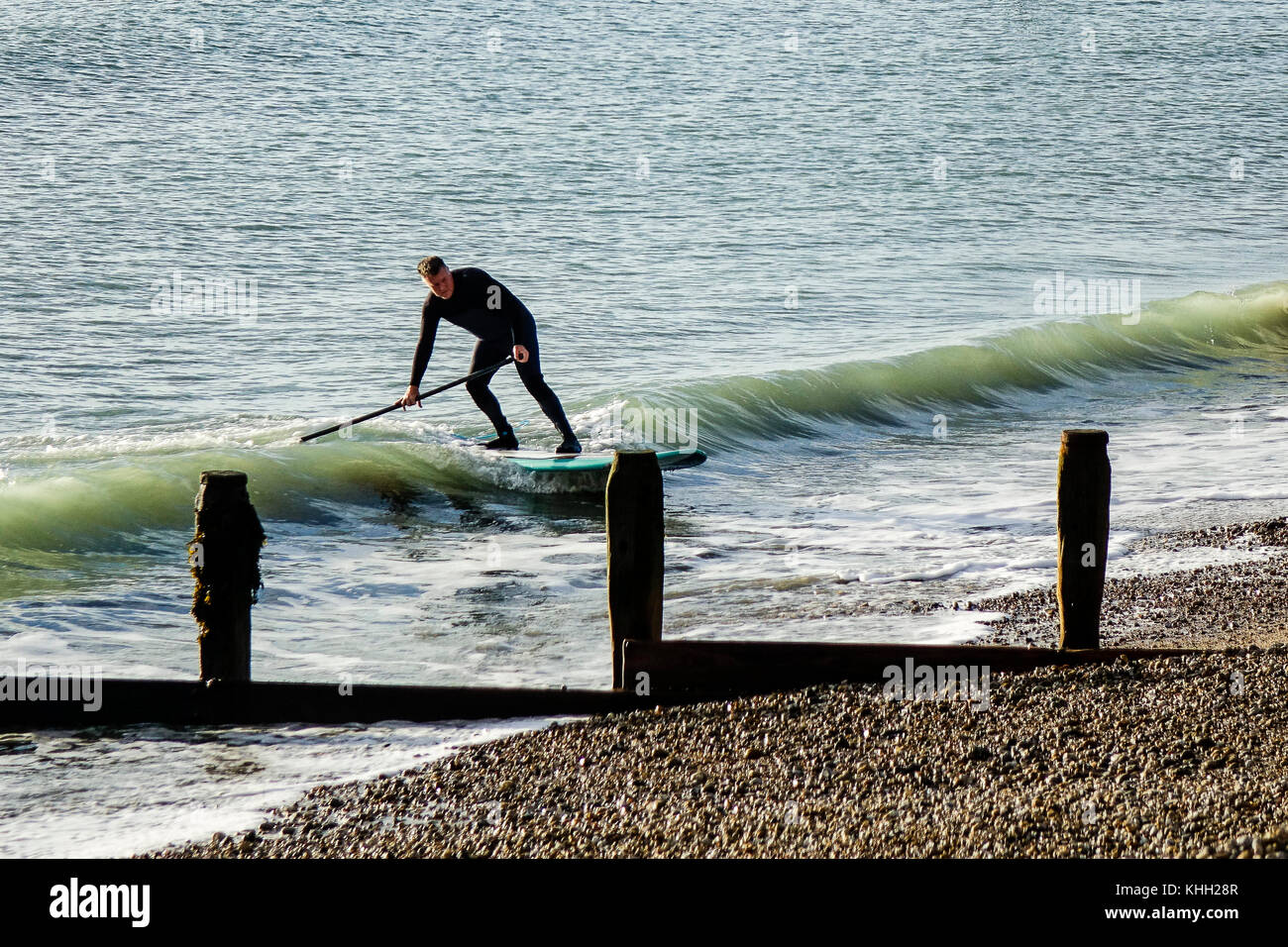 West Strand, West Wittering. 19th November 2017. High pressure