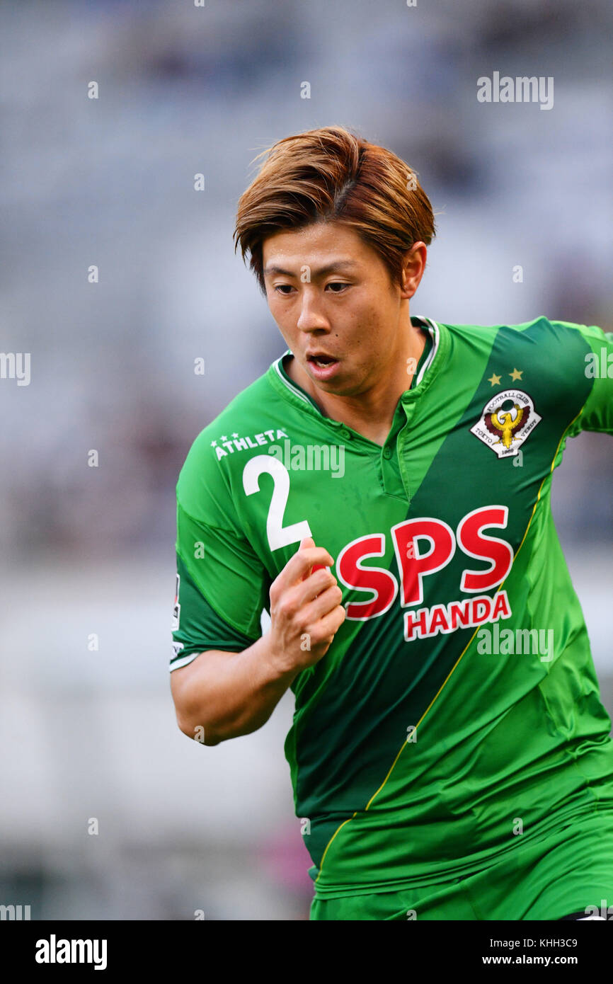 Tokyo, Japan. 19th Nov, 2017. •ø∏ Koki Anzai (Verdy) Football/Soccer