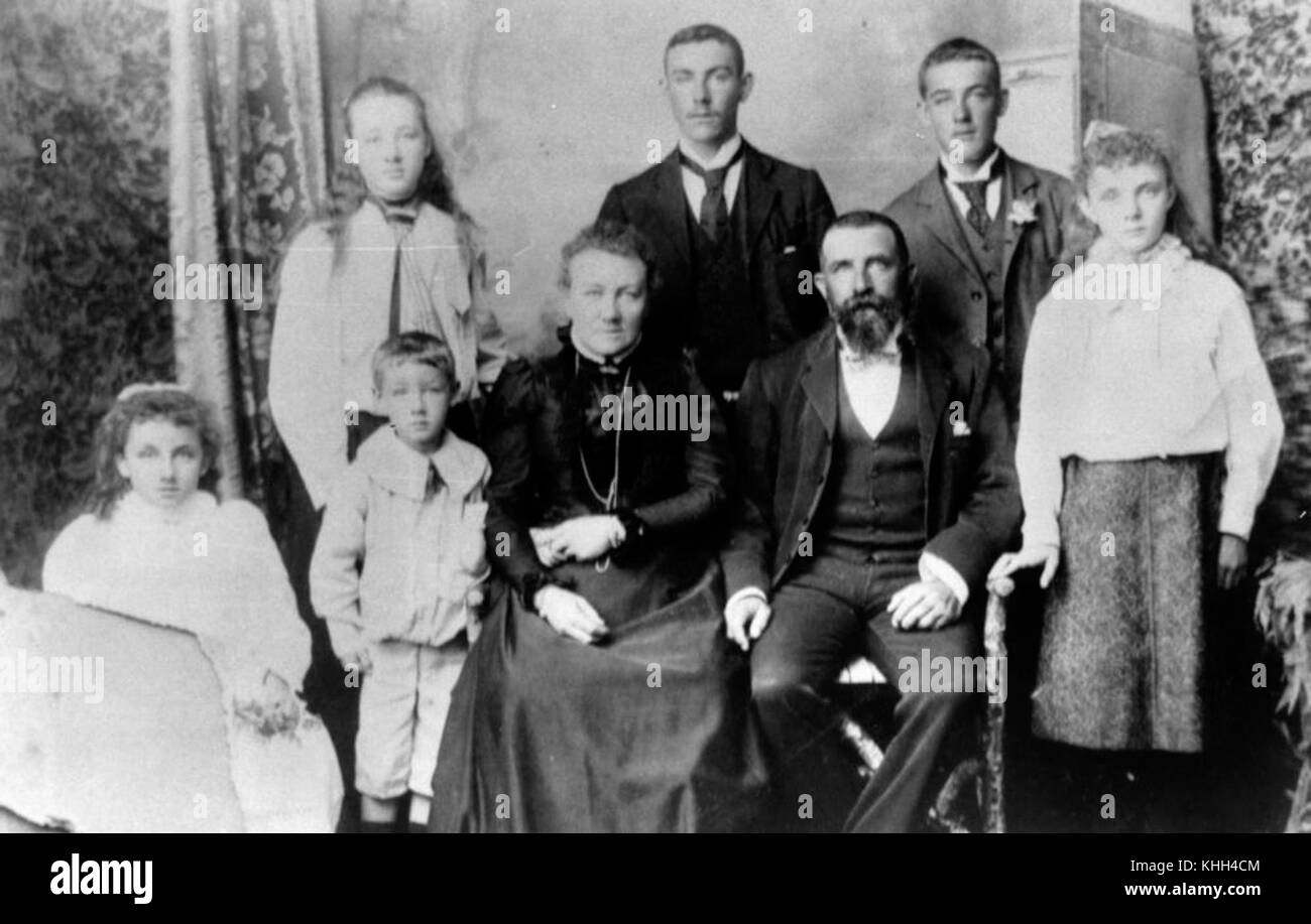 1 176623 Passmore family, Stanthorpe, ca. 1900 Stock Photo - Alamy