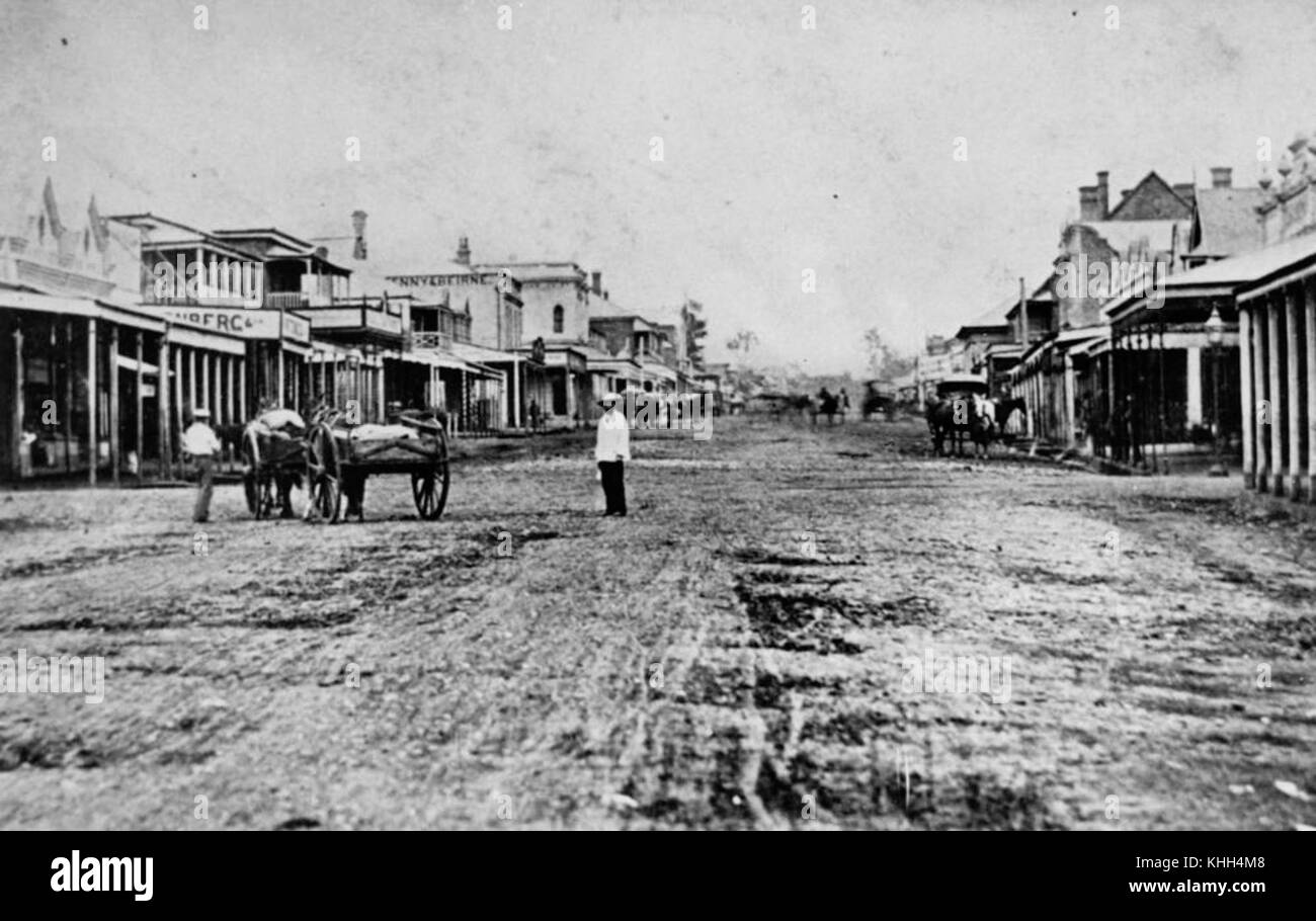 1 47884 Ruthven Street, Toowoomba, ca. 1881 Stock Photo Alamy