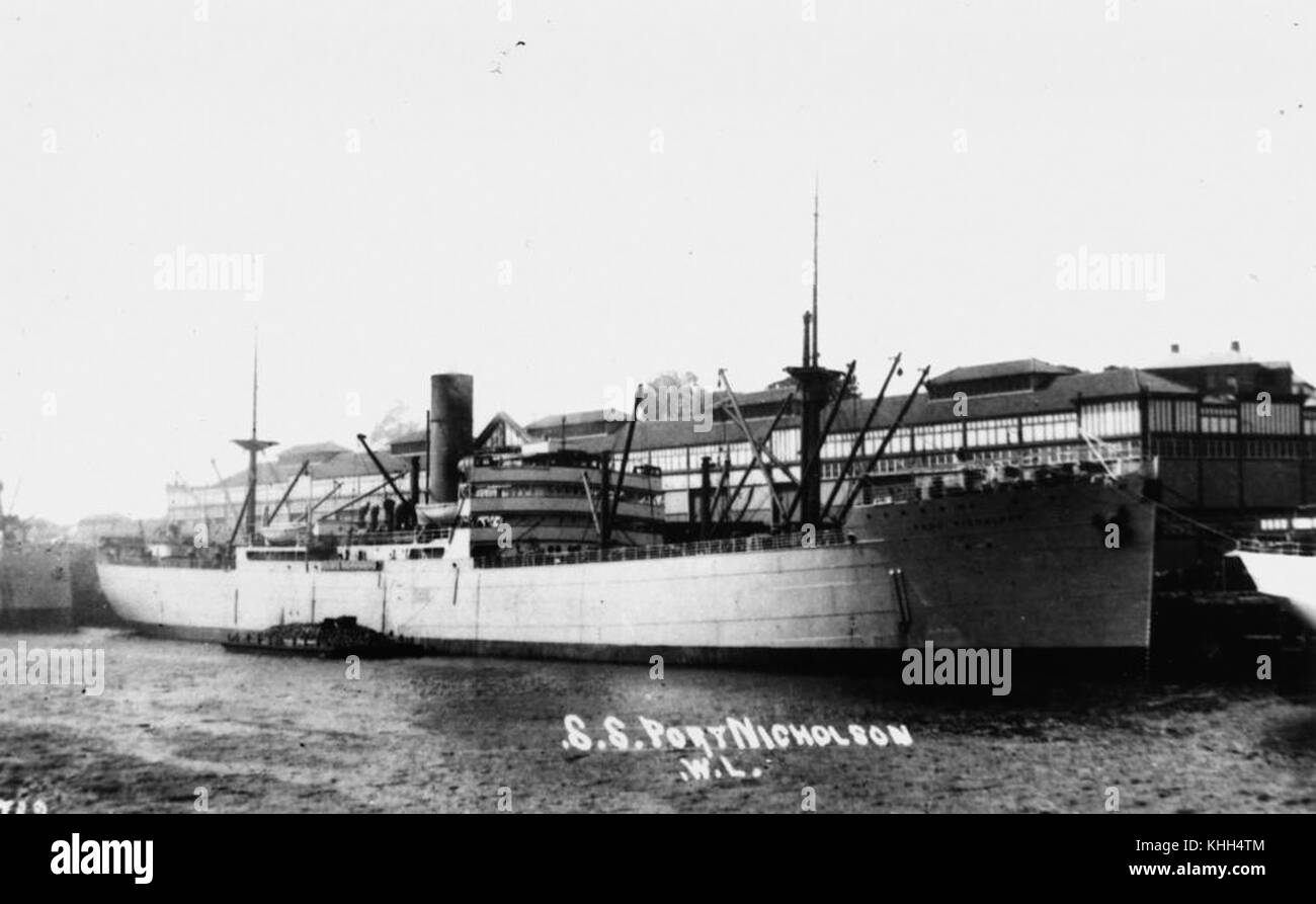 1 142907 Port Nicholson (ship Stock Photo - Alamy