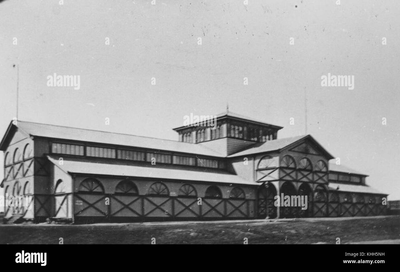 1 394285 Original Exhibition Building, Bowen Hills ca. 1877 Stock Photo