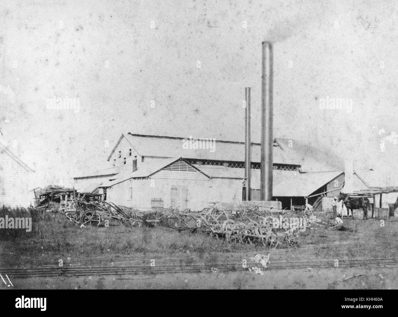 2 395889 Fairymead Sugar Mill near Bundaberg, Queensland, 1898 Stock