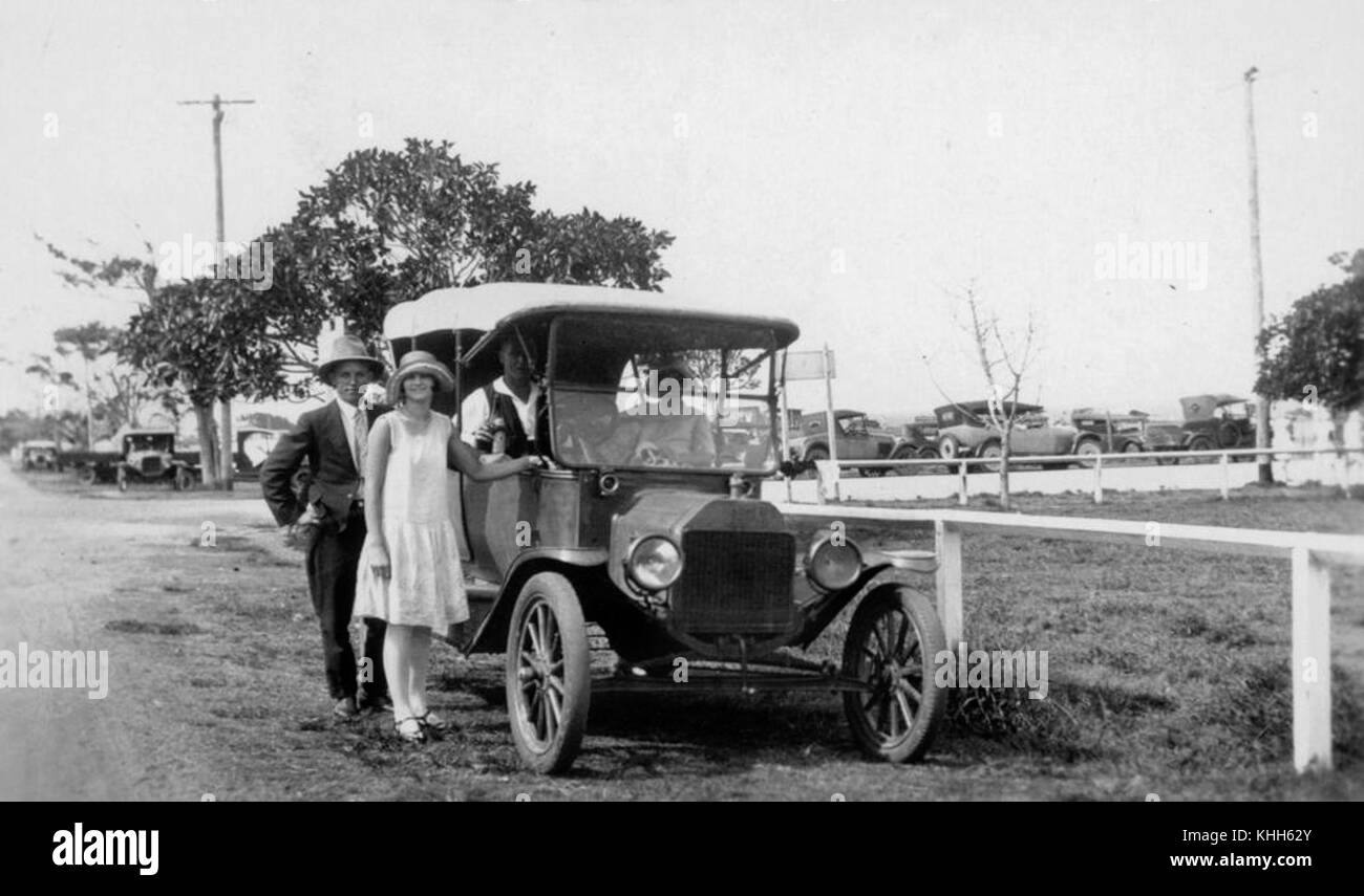 2 211976 1916 Model T Ford at the Manly Showgrounds, December 1928 Stock Photo