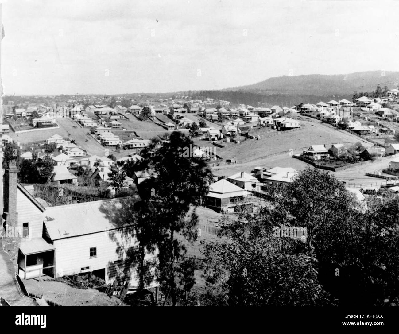 1 174339 Houses of Paddington, Brisbane, ca. 1902 Stock Photo Alamy