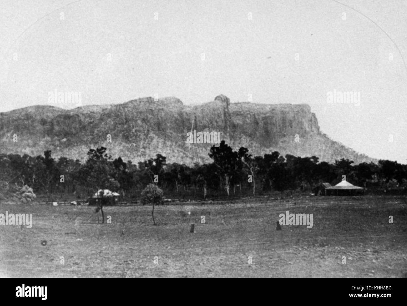 1 153127 Zamia Range, Springsure, ca. 1869 Stock Photo