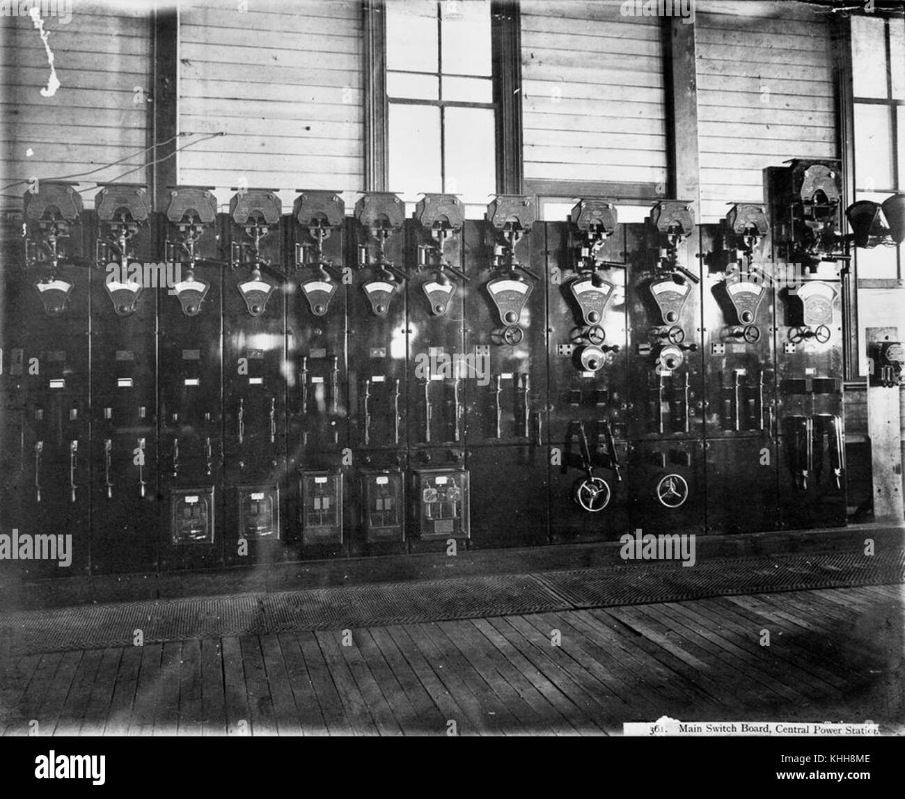 2 297735 Main switch board at the Central Power Station, Mt. 1907 Stock Photo Alamy 2 297735 Main switch board at the Central Power Station, Mt. 1907 Stock Photo Alamy