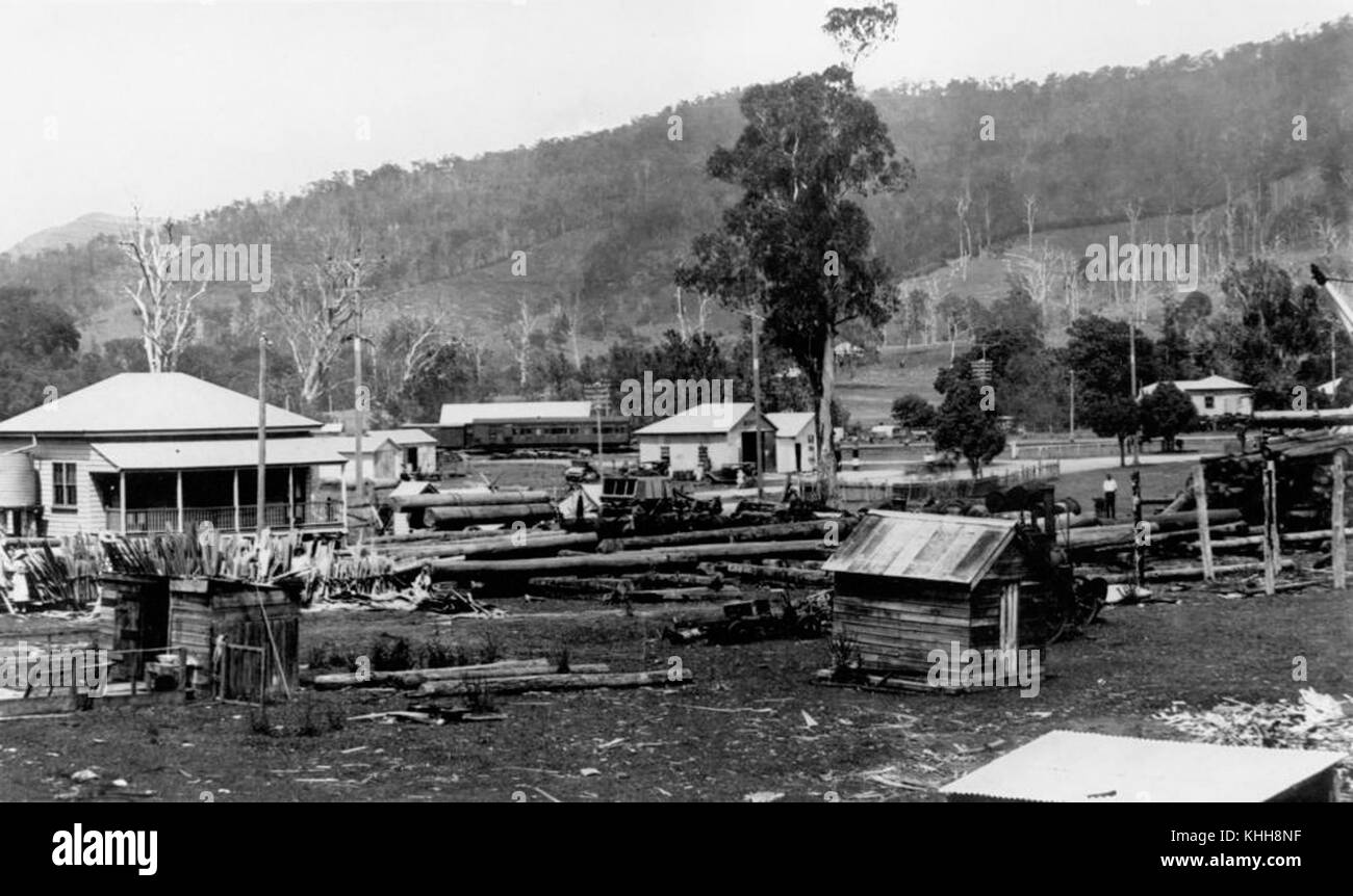 1 190579 Standply Timber Company, Canungra, 1935 Stock Photo Alamy