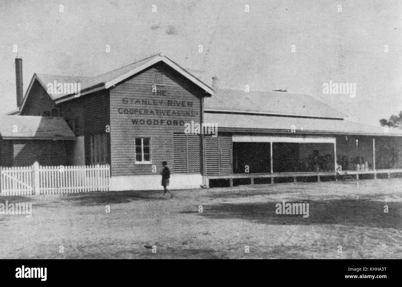2 44531 Front of the Woodford Cheese Factory, ca. 1932 Stock Photo Alamy
