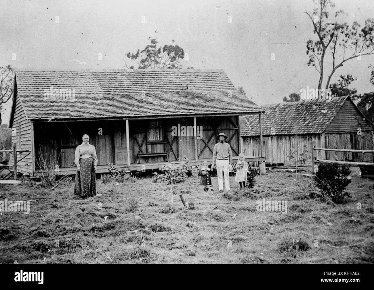 Bygone farm house Black and White Stock Photos & Images - Alamy