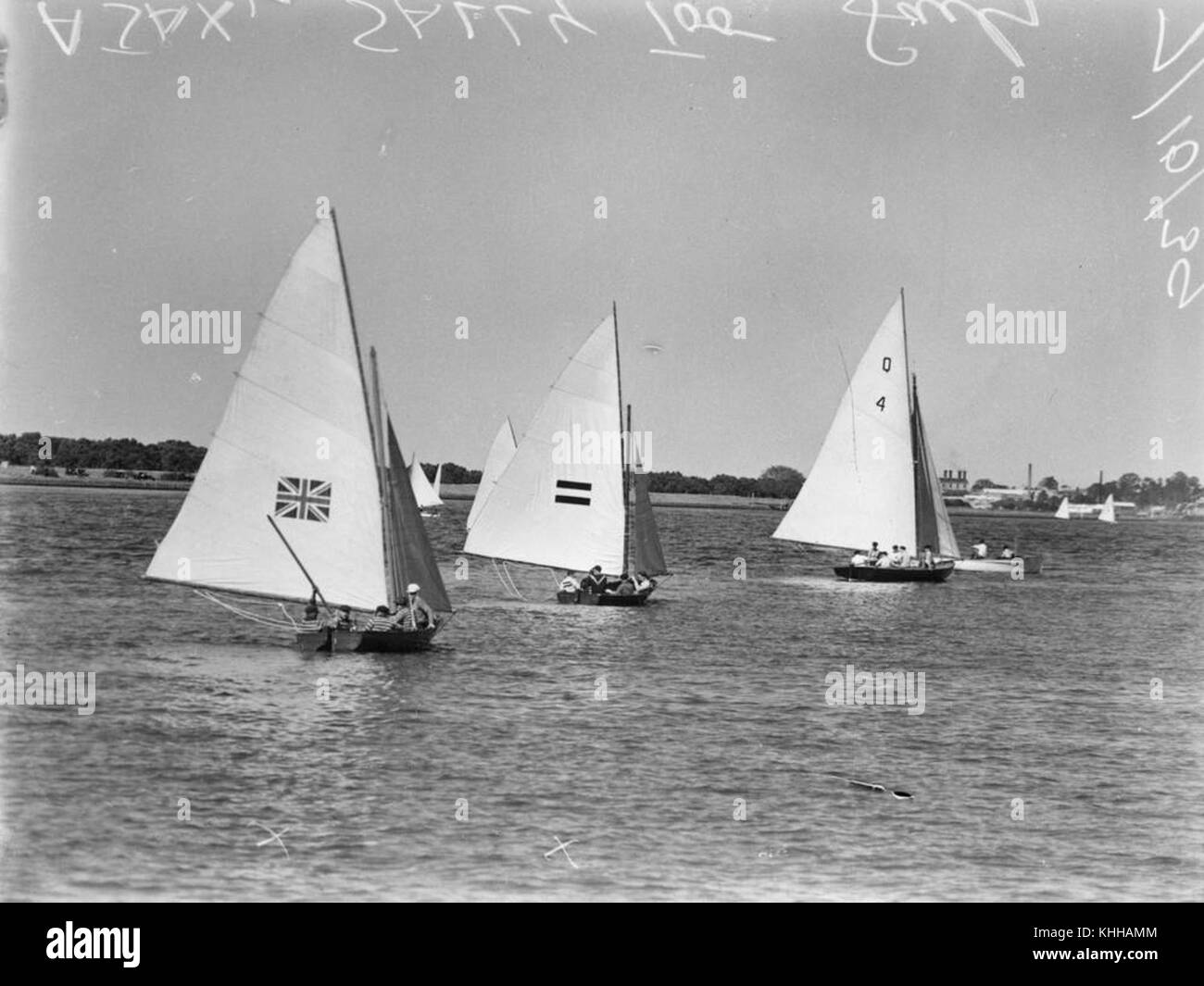 Water two boats hi-res stock photography and images - Alamy