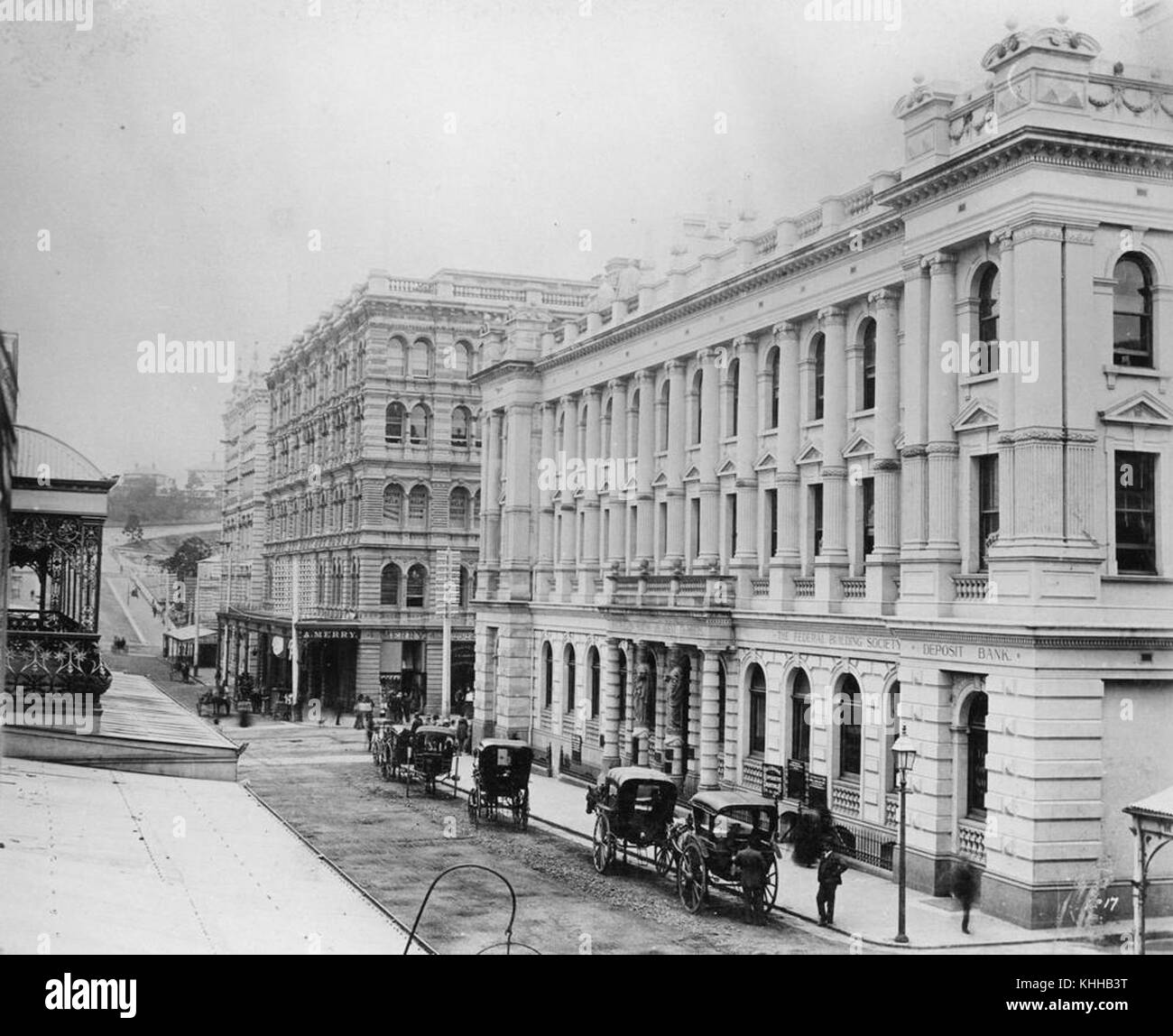 2 394553 Edward Street looking west across the intersection with Queen