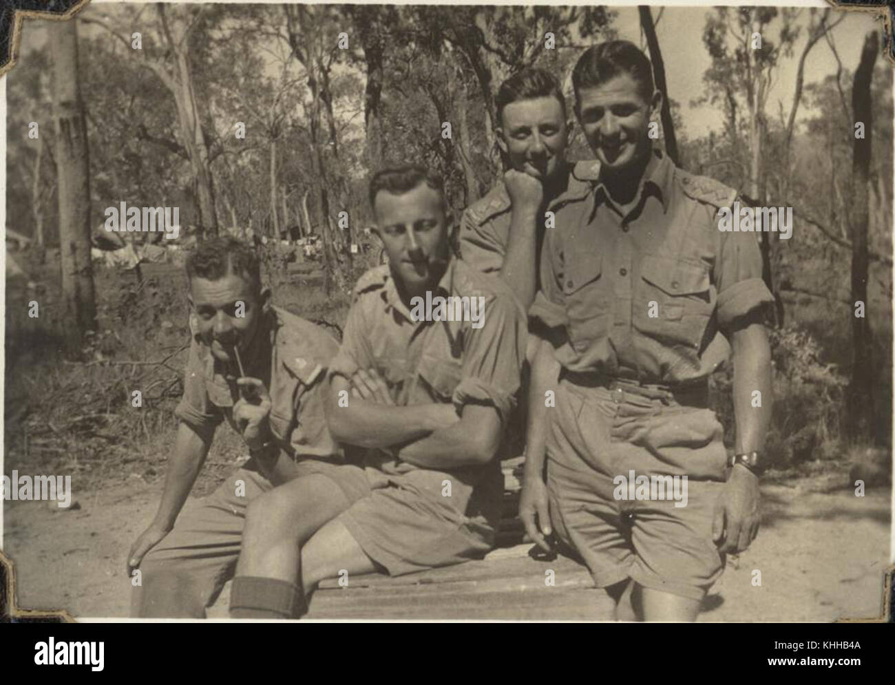 2 247419 Soldiers at Rollingstone, Queensland, 1943 Stock Photo