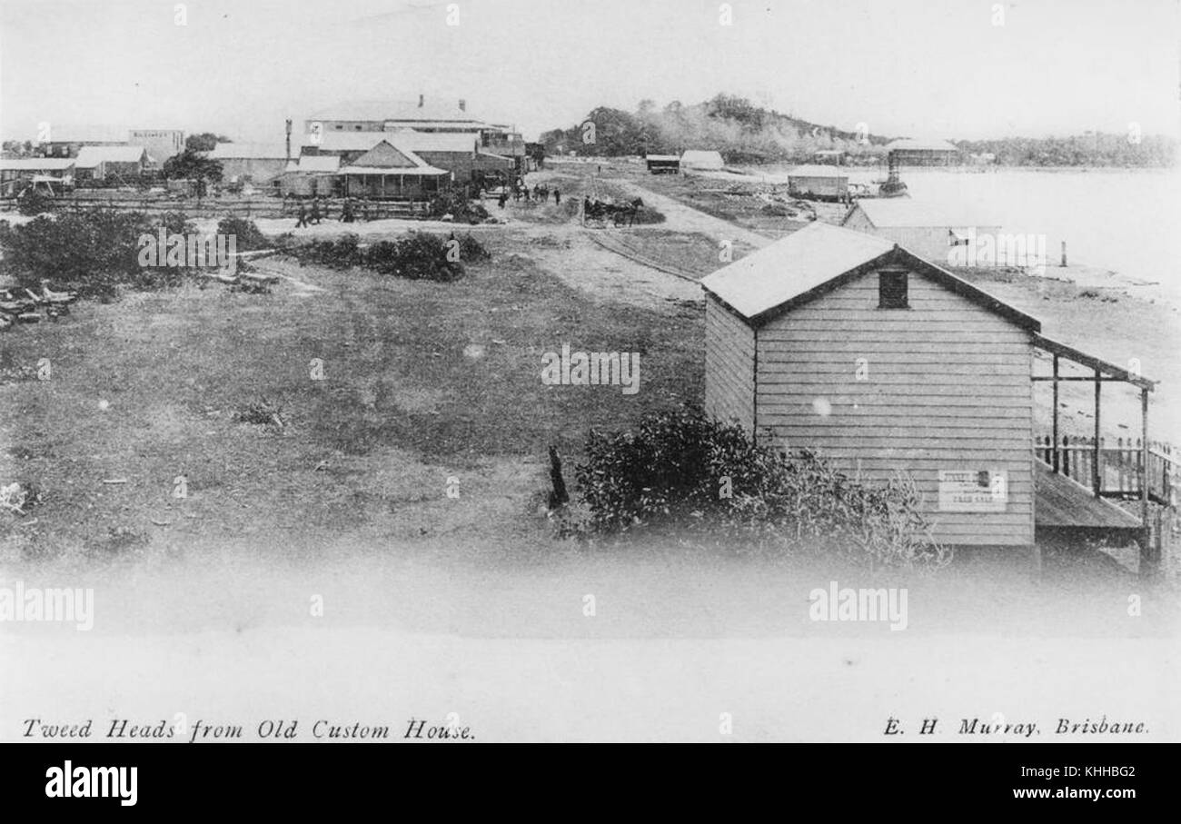 1 294039 Tweed Heads from Old Custom House, ca. 1904 Stock Photo Alamy