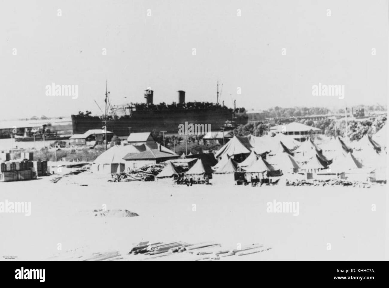 1 185555 U.S. Army base at Bulimba, Brisbane, 19411945 Stock Photo Alamy