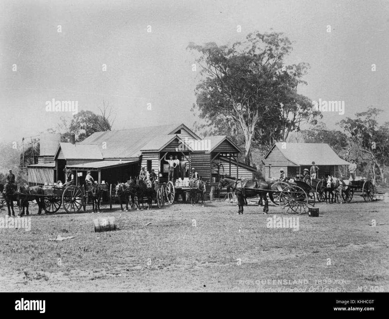 1 290051 Lowood Cream Co.'s Cheese Factory, Yangan, Queensland Stock