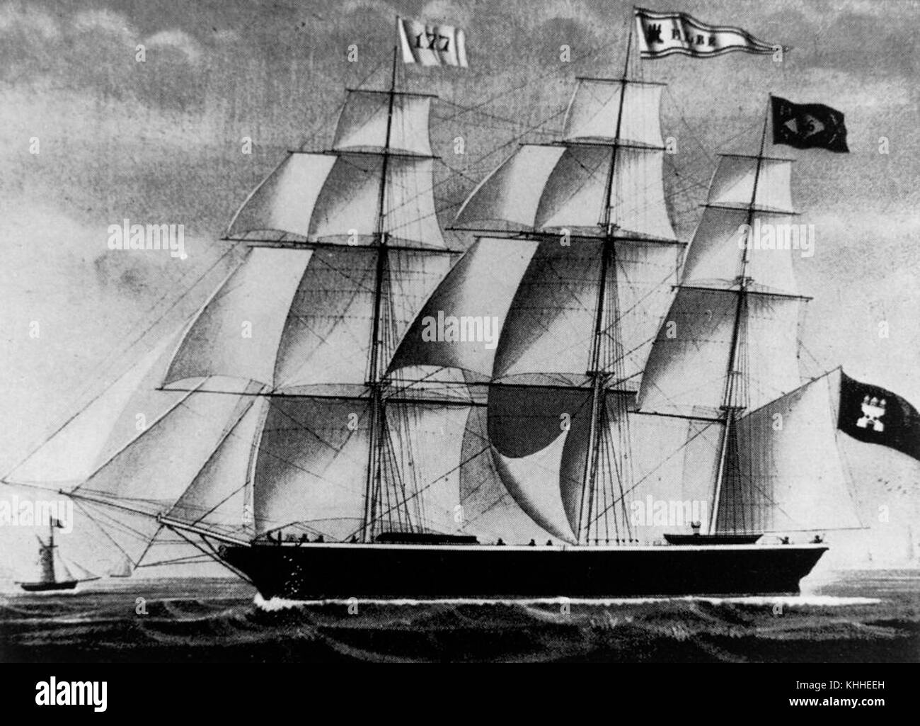 1 165447 Elbe (ship Stock Photo - Alamy