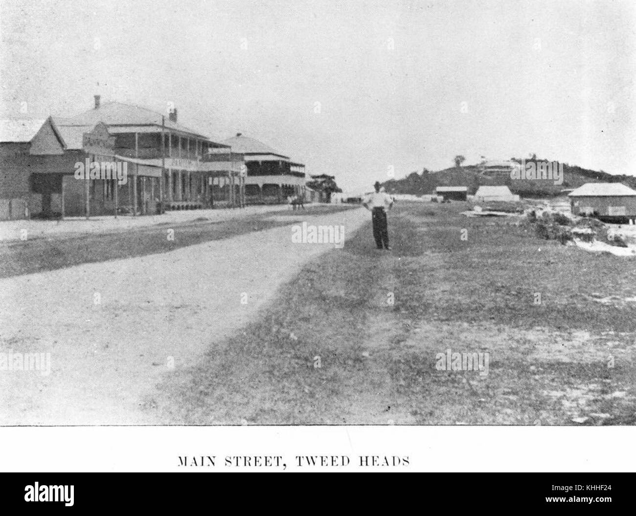 1 290543 Main Street, Tweed Heads, ca. 1905 Stock Photo Alamy