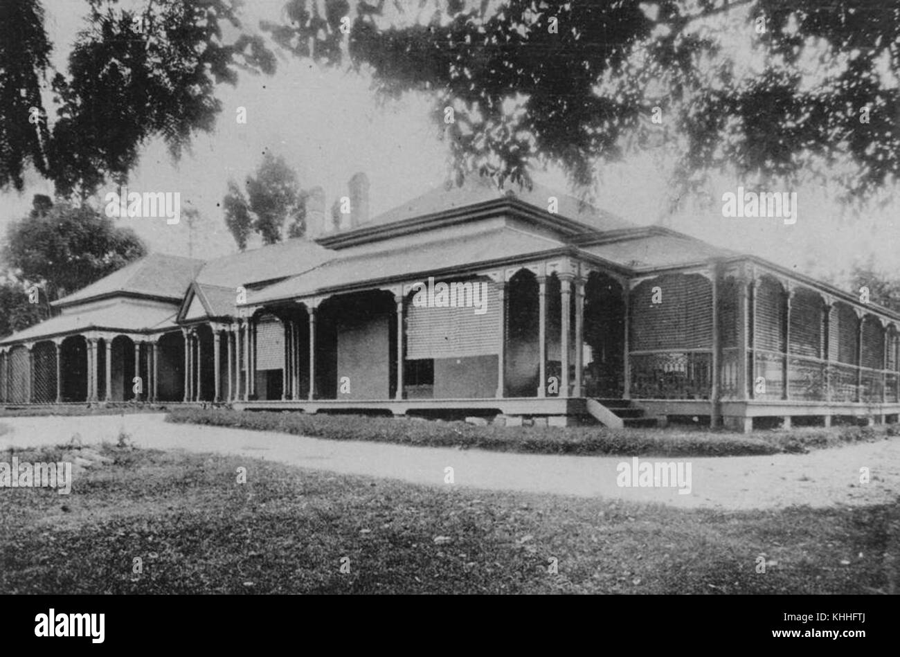 2 50472 Highlands, a residence in Albion, Brisbane, 1930 Stock Photo