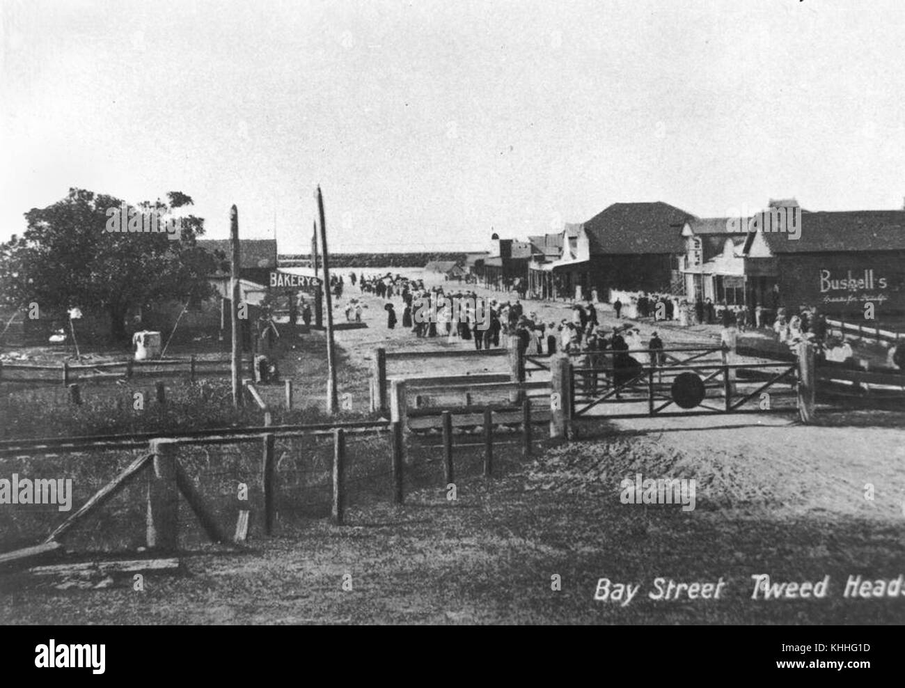1 298551 Bay Street Tweed Heads, ca. 1909 Stock Photo Alamy