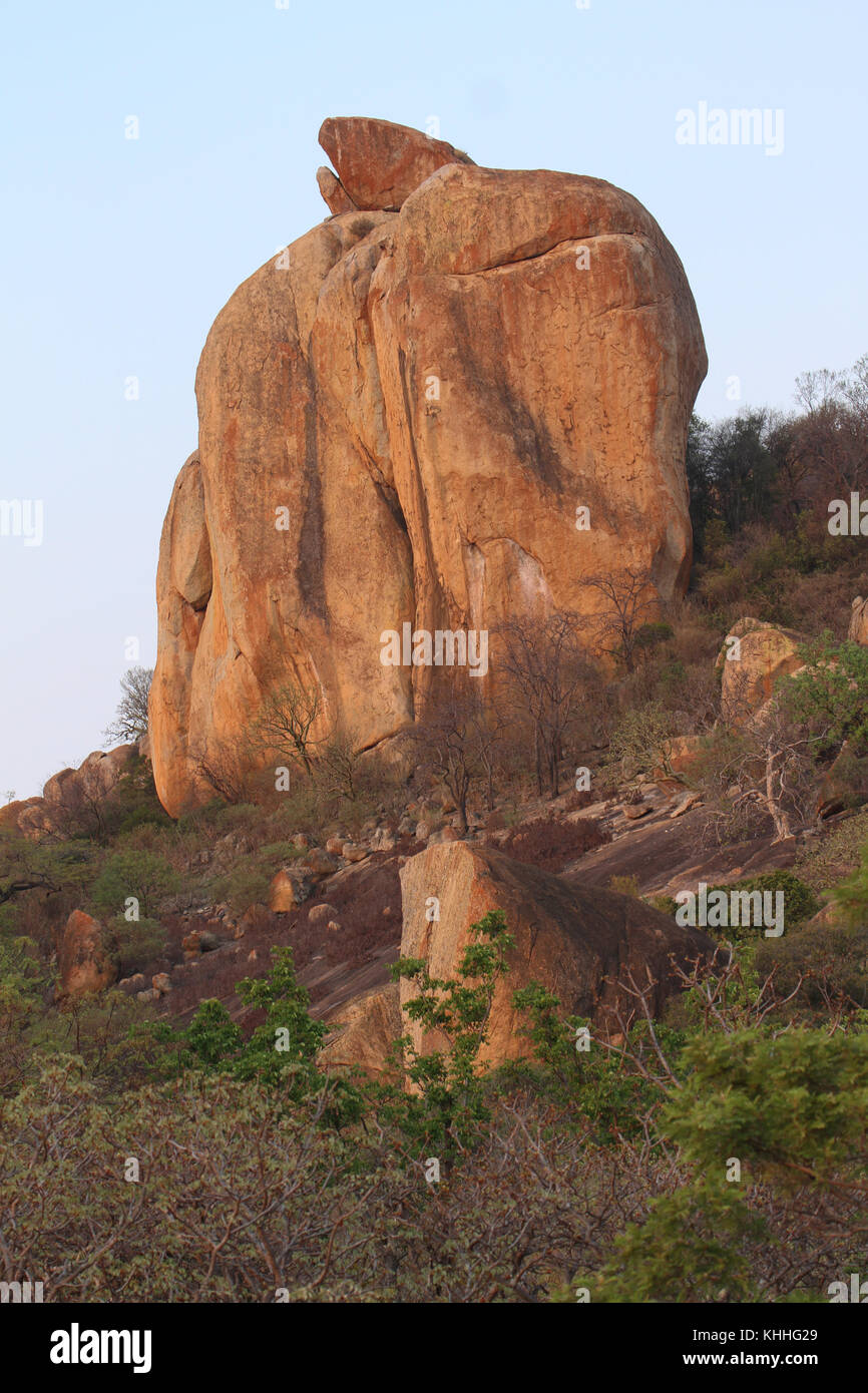 3dRose lsp_187996_1 Boulders Atop Malindidzimu Hill Africa Toggle Switch Matobo Np Zimbabwe