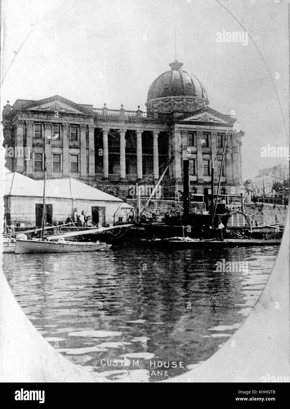 Passenger ship 19th century Black and White Stock Photos & Images - Alamy