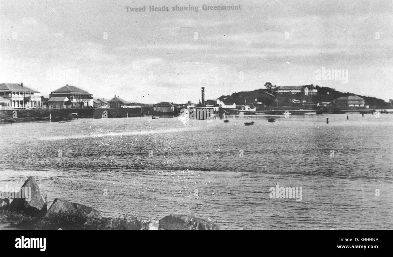 1 298399 Tweed Heads showwing Greemount Stock Photo Alamy
