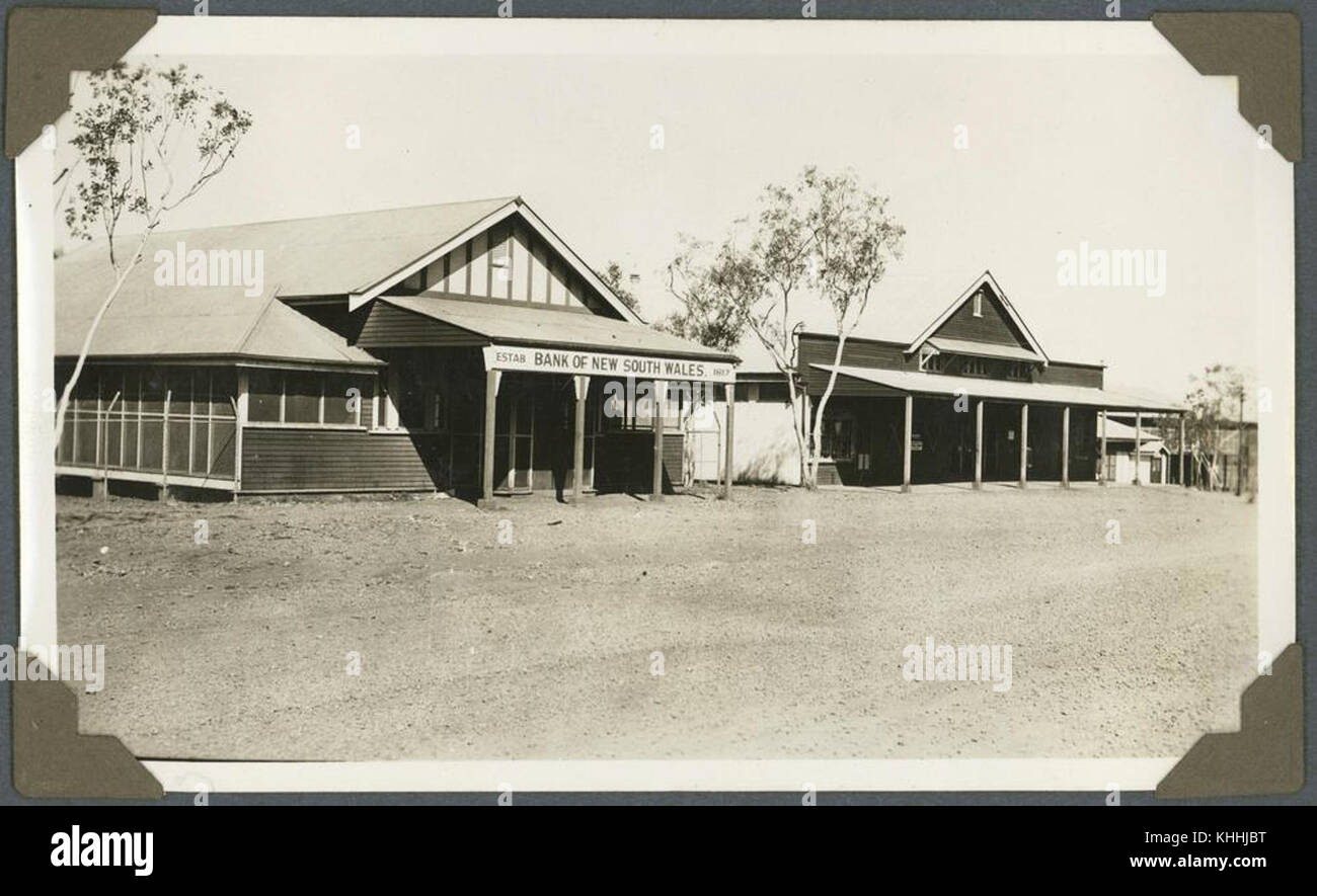 1 242529 Bank and Community Store, Mount Isa, ca. 1936 Stock Photo Alamy