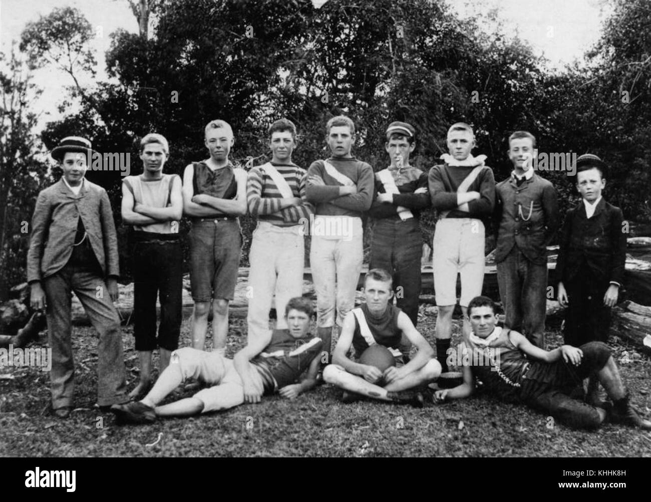 School team football photo Black and White Stock Photos & Images Alamy