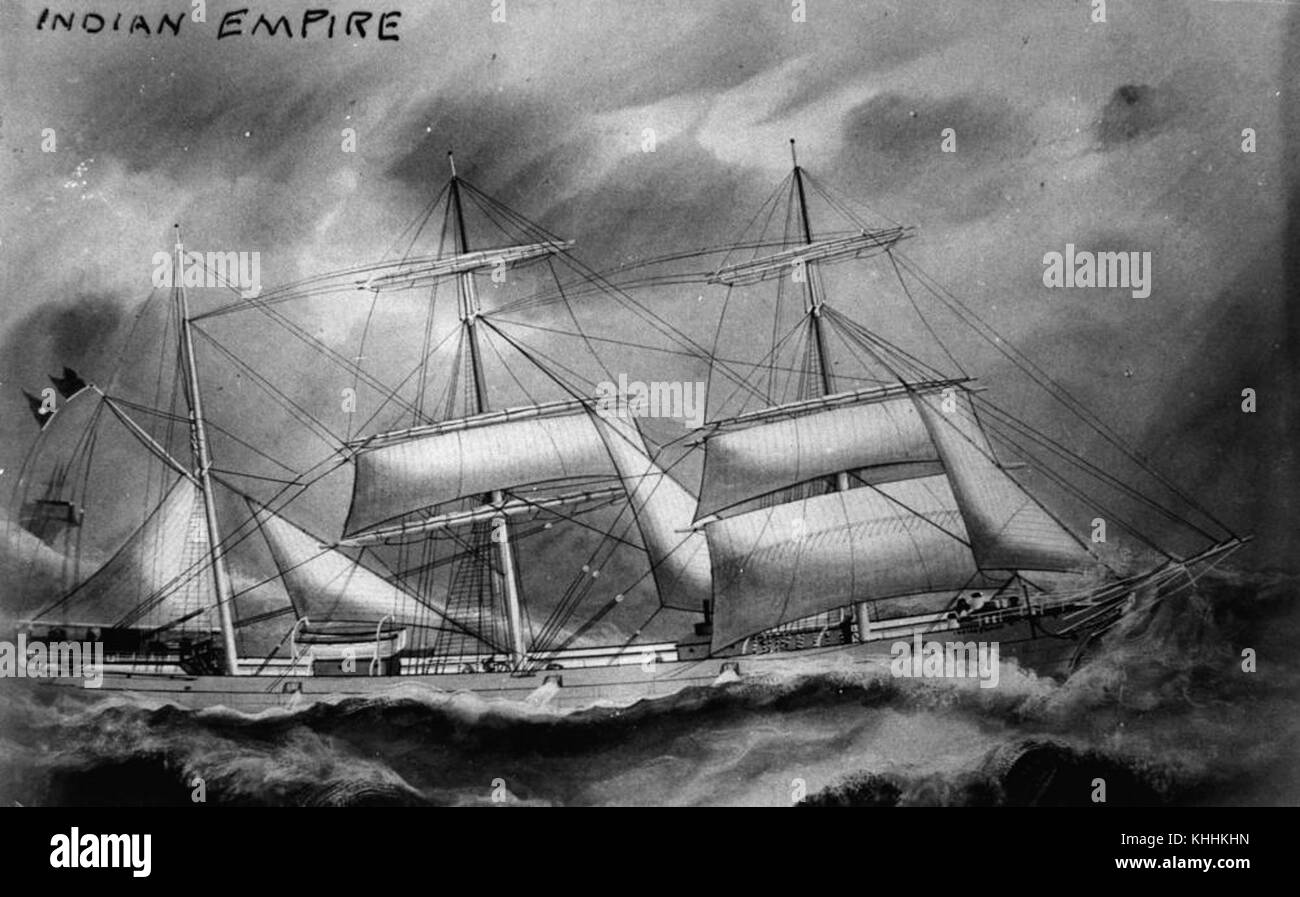 1 142259 Indian Empire (ship Stock Photo Alamy