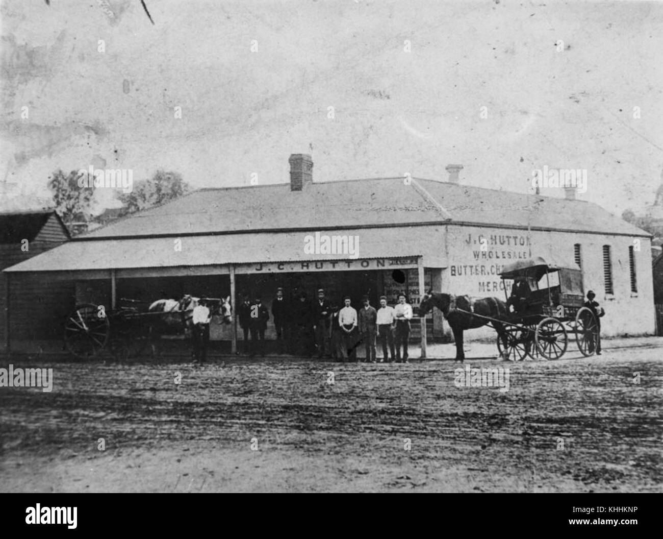 2 138942 First premises of J. C. Hutton Pty. Ltd. in Fortitude Valley