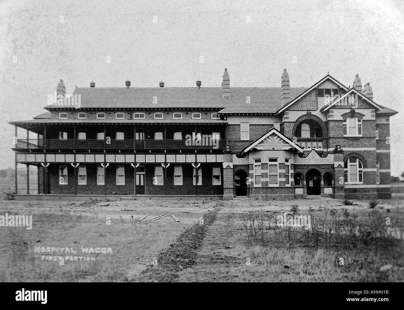 Wagga Wagga District Hospital Stock Photo