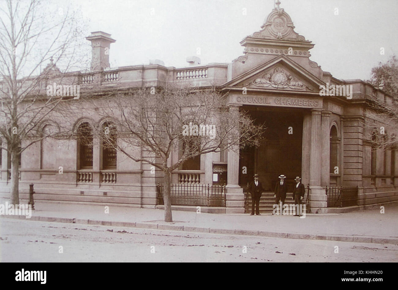 Wagga Wagga Borough Town Hall Stock Photo Alamy