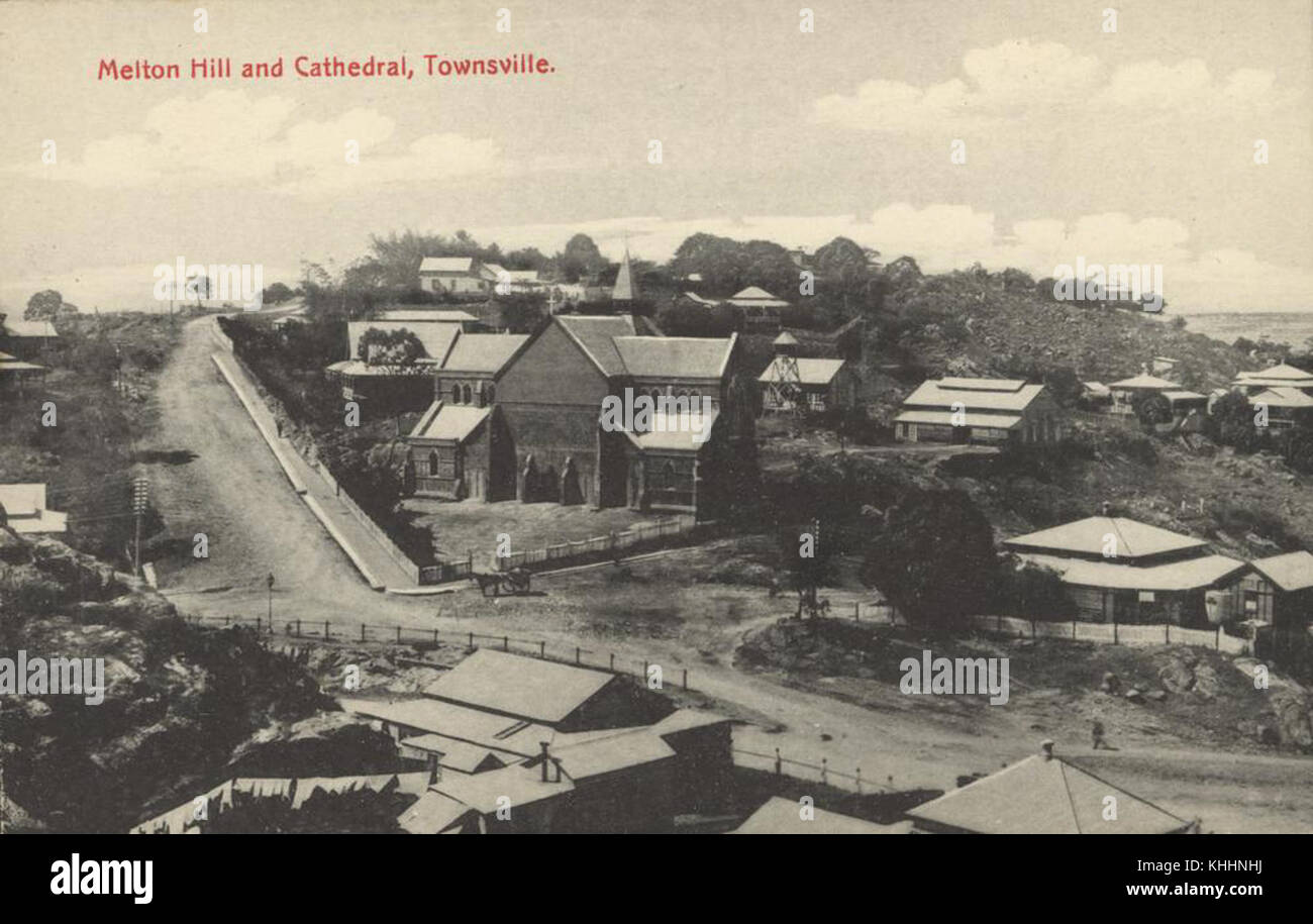 2 139489 Melton Hill and cathedral, Townsville Stock Photo Alamy