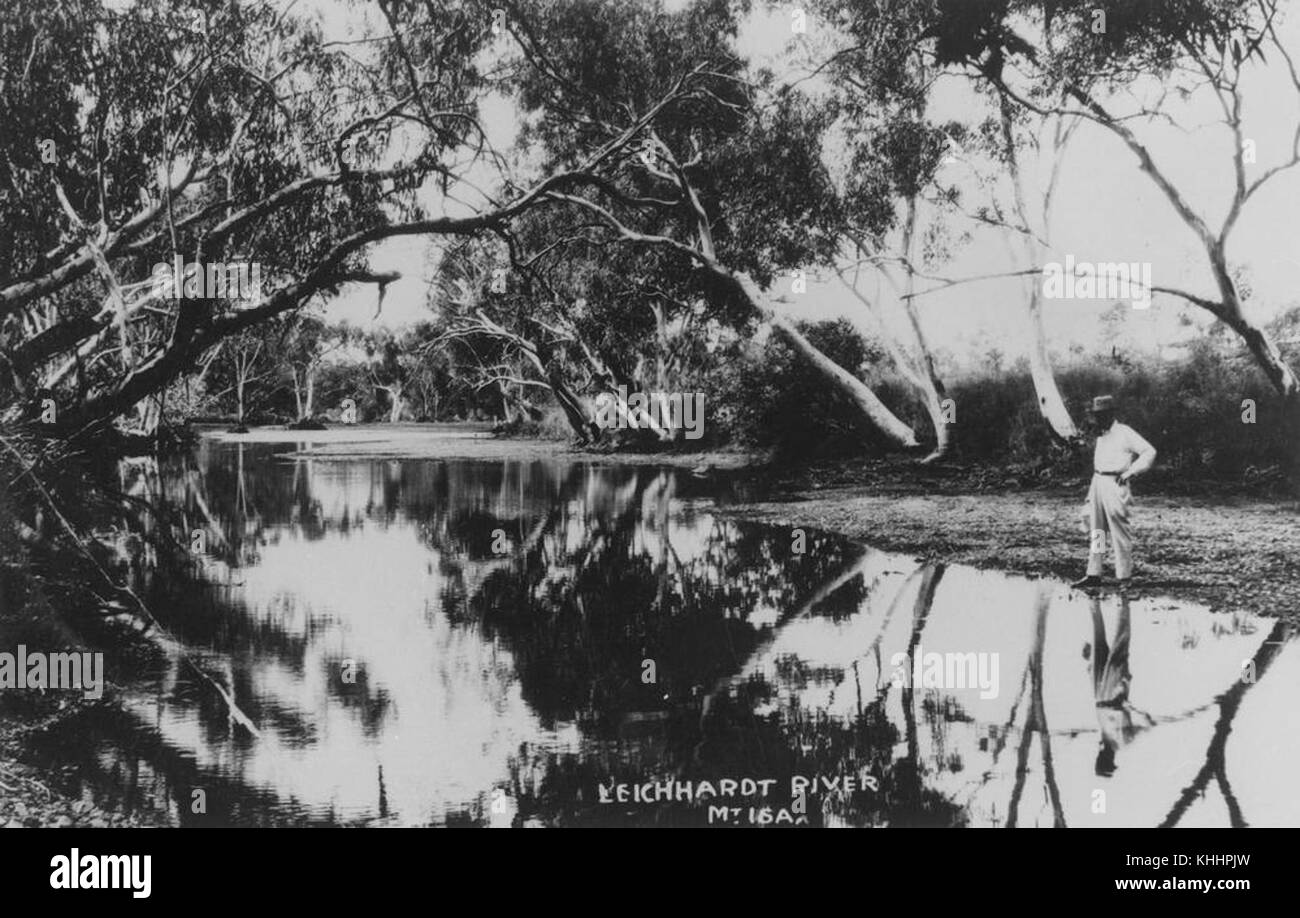 Mount Isa Rivers 1 295687 Leichhardt River, Mount Isa, ca. 1929 Stock Photo - Alamy