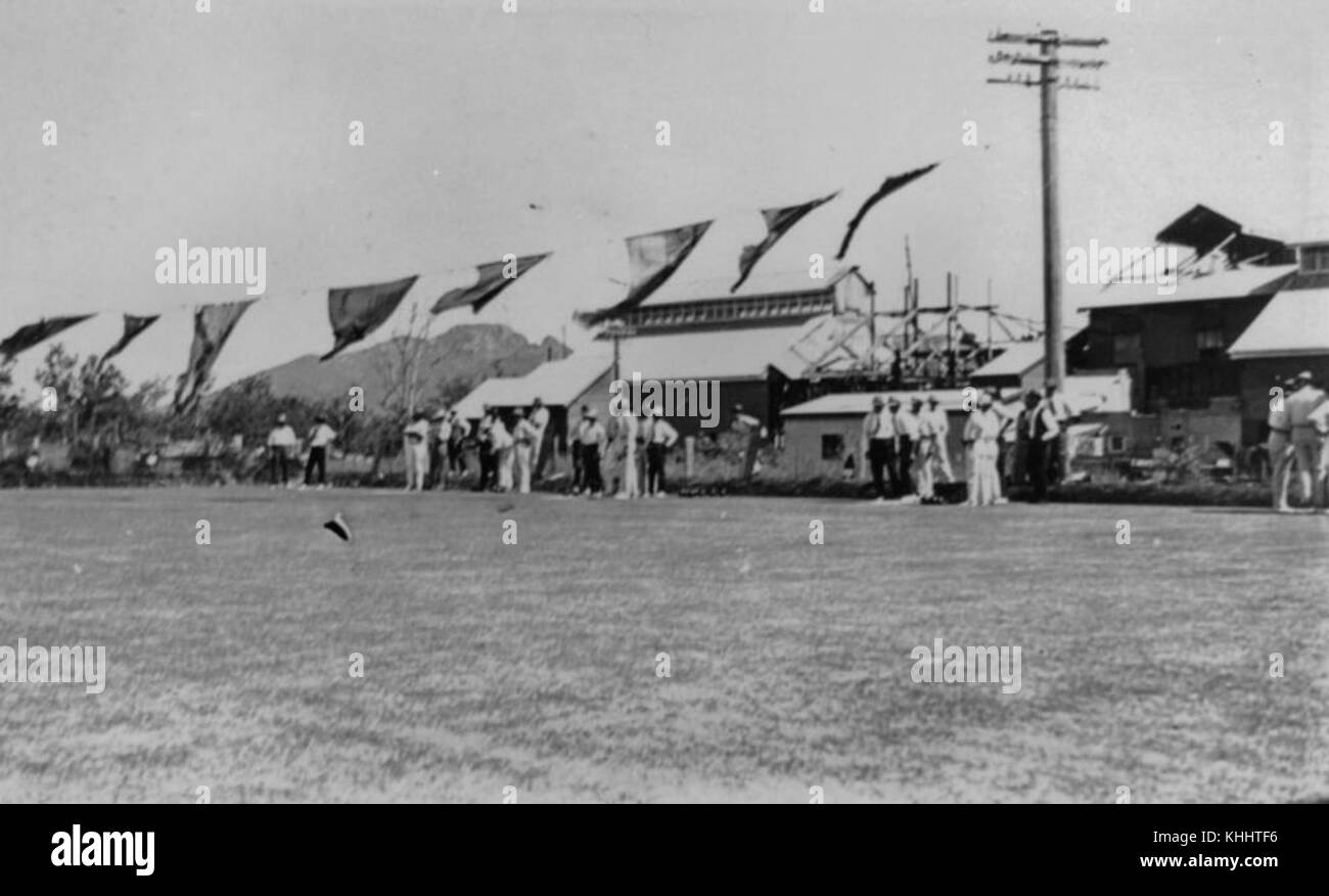 2 158475 Bowls Club in Biggenden, 1929 Stock Photo