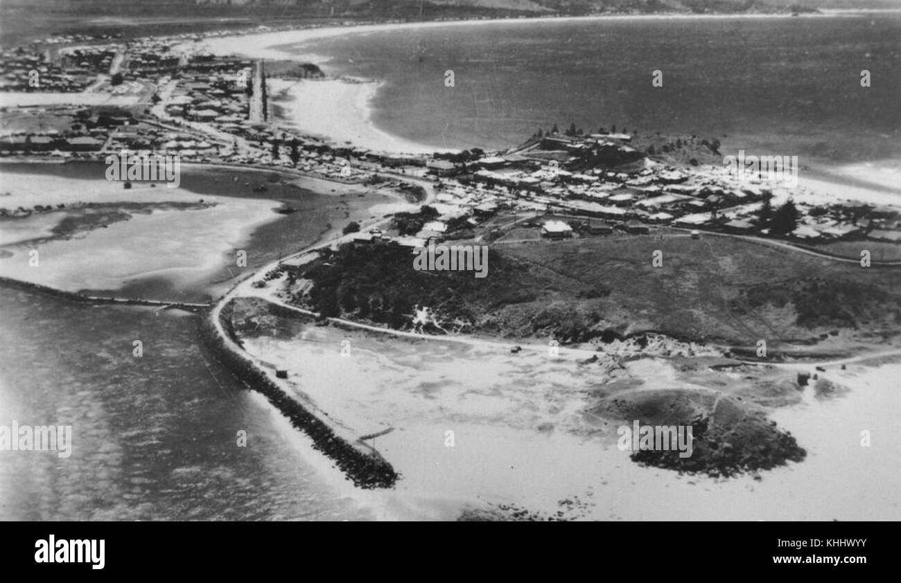 1 294451 Aerial view of Tweed Heads, ca. 1950 Stock Photo Alamy