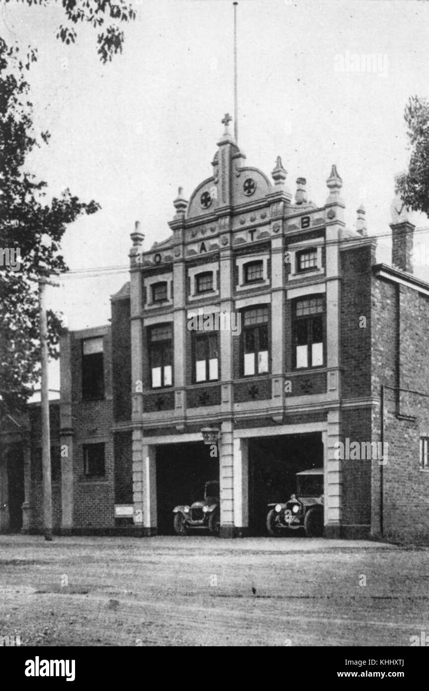 1 161342 Ambulance Station at Toowoomba, ca. 1925 Stock Photo