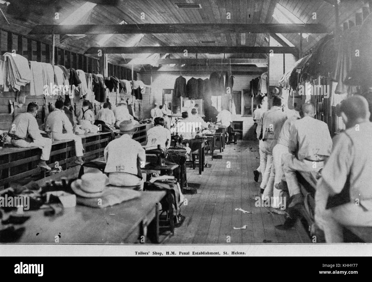 Vintage tailoring Black and White Stock Photos & Images - Alamy