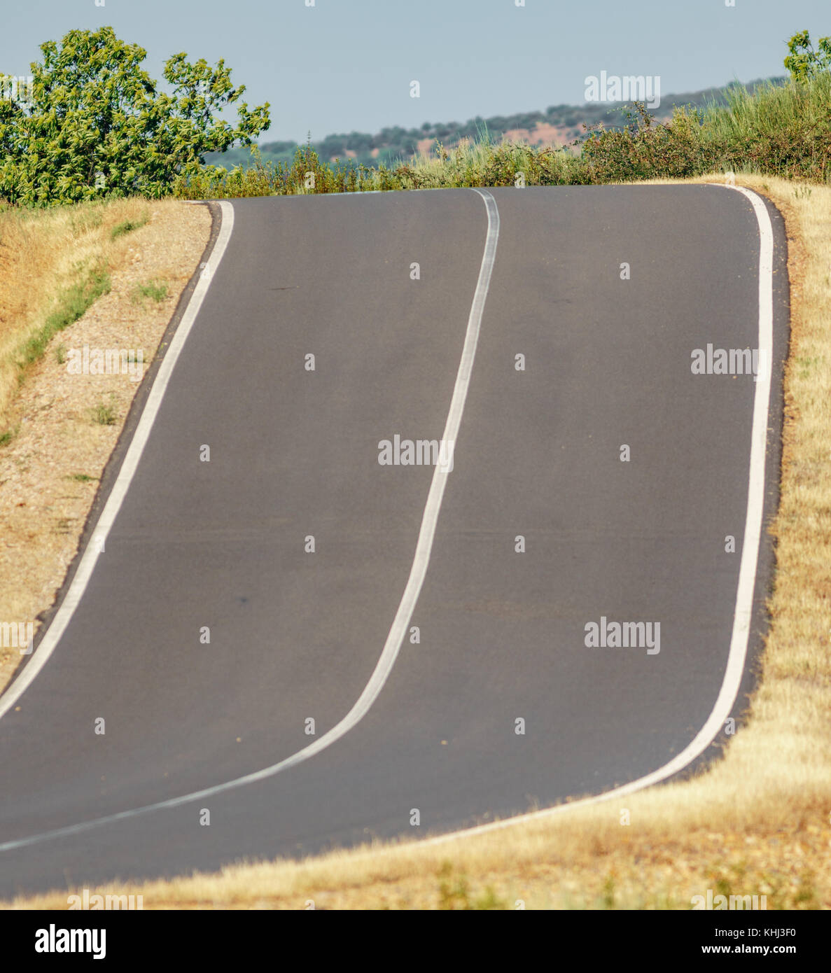 Road gradient hires stock photography and images Alamy