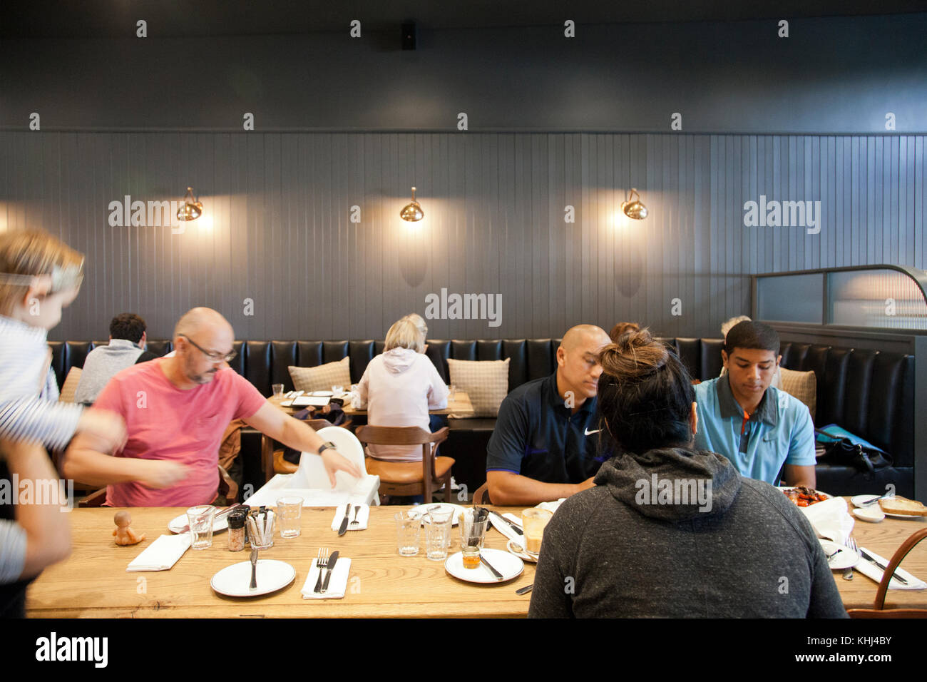 Bootleggers Cafe in High Constantia Centre in Cape Town - South Africa Stock Photo