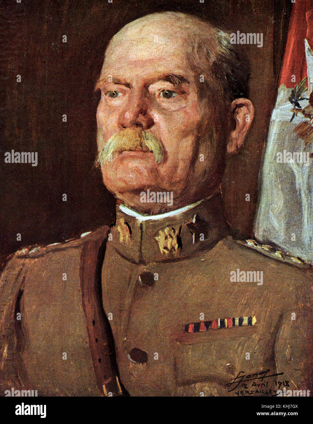 Portrait of General Tasker Howard Bliss  - American army officer Stock Photo