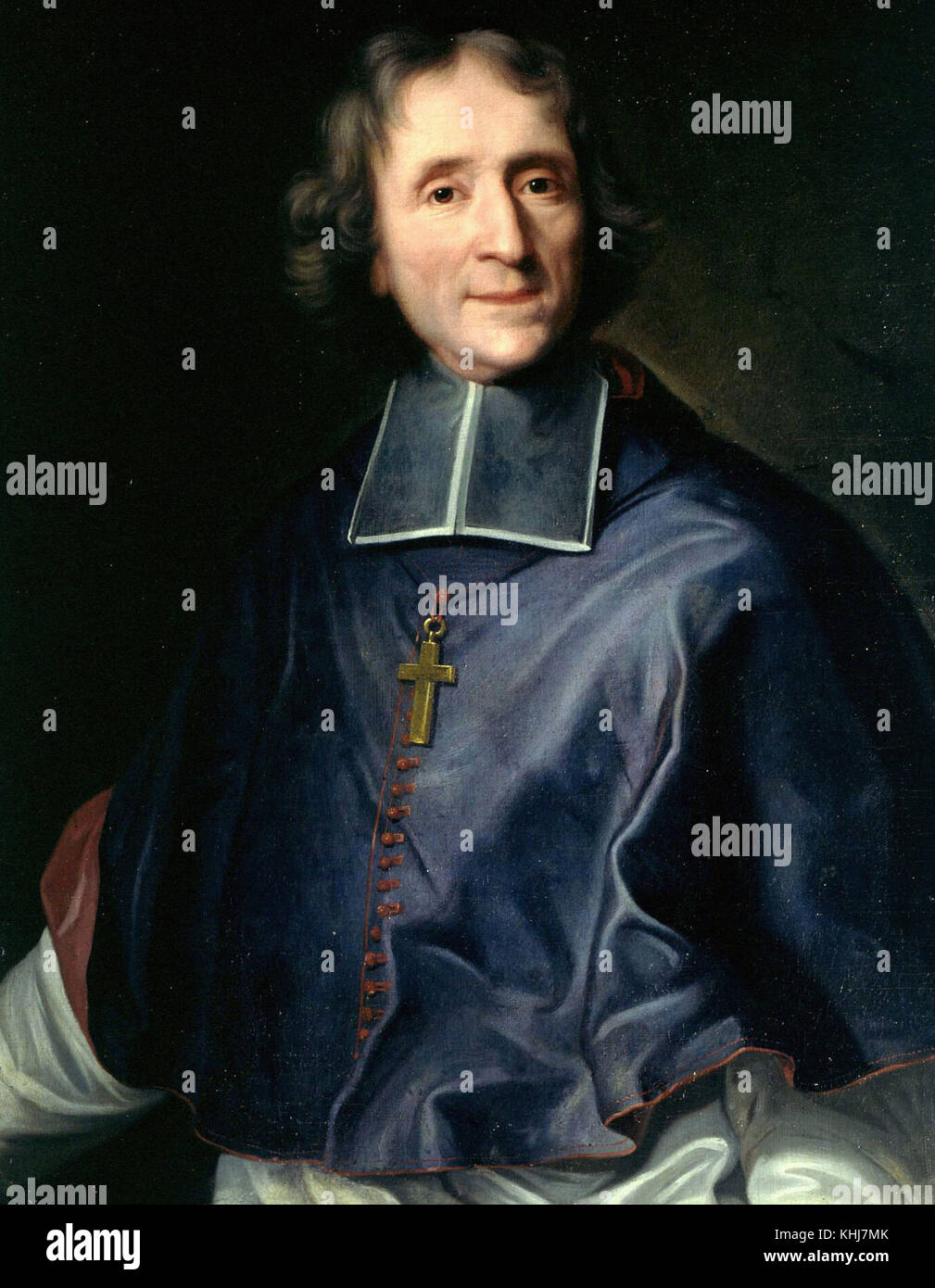 Joseph Vivien   Portrait of François de Salignac de la Mothe Fénelon bishop of Cambrai 1713 Stock Photo