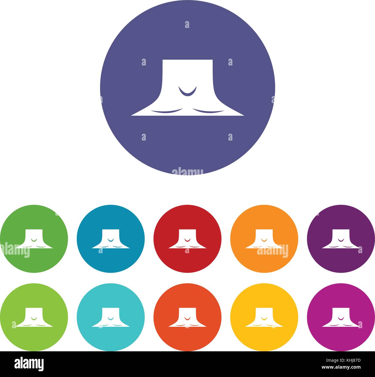 Human neck set icons Stock Vector Image & Art - Alamy