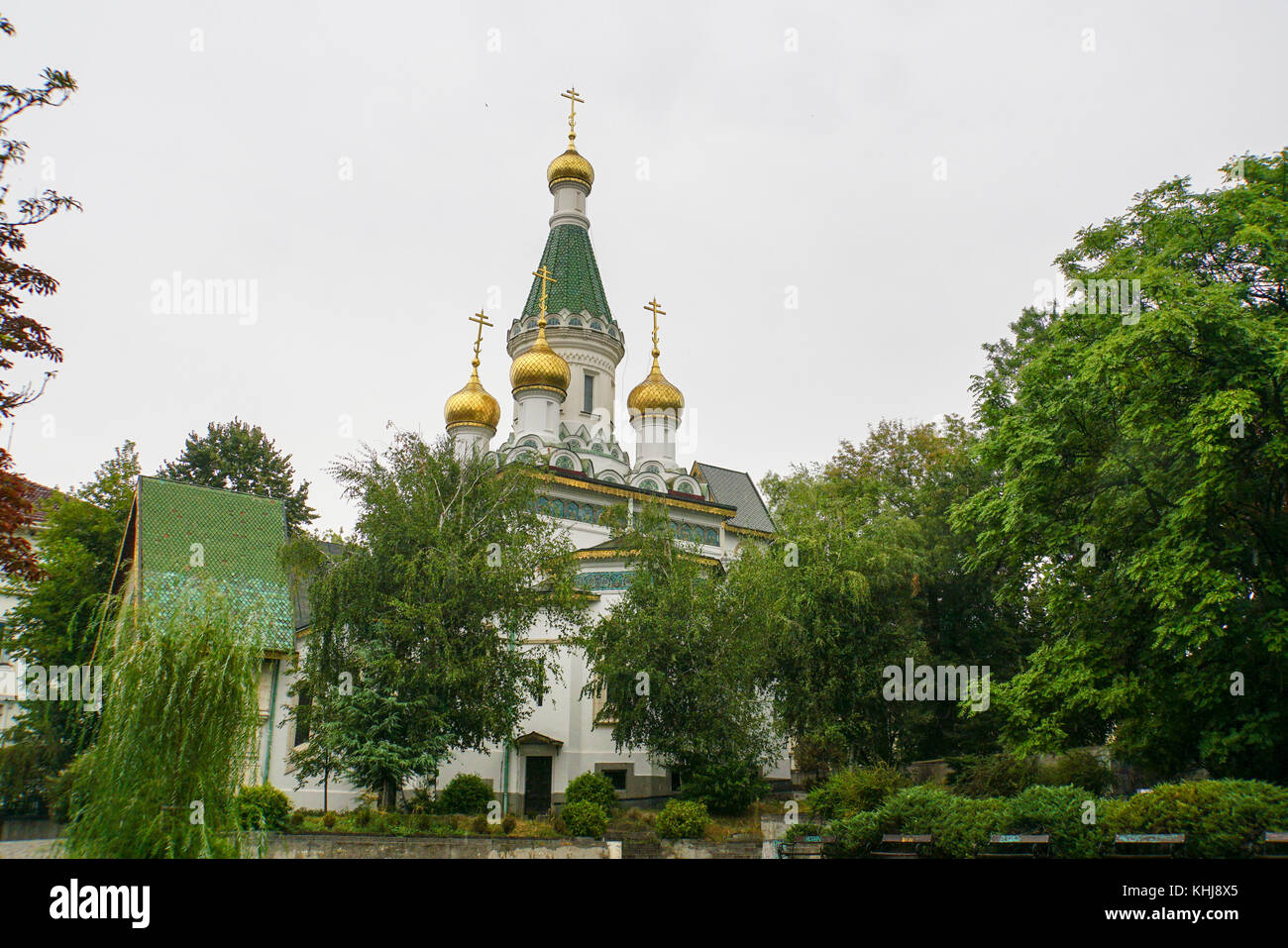 St. Nikolaj the Miracle Maker Church Sofia, Bulgaria Stock Photo