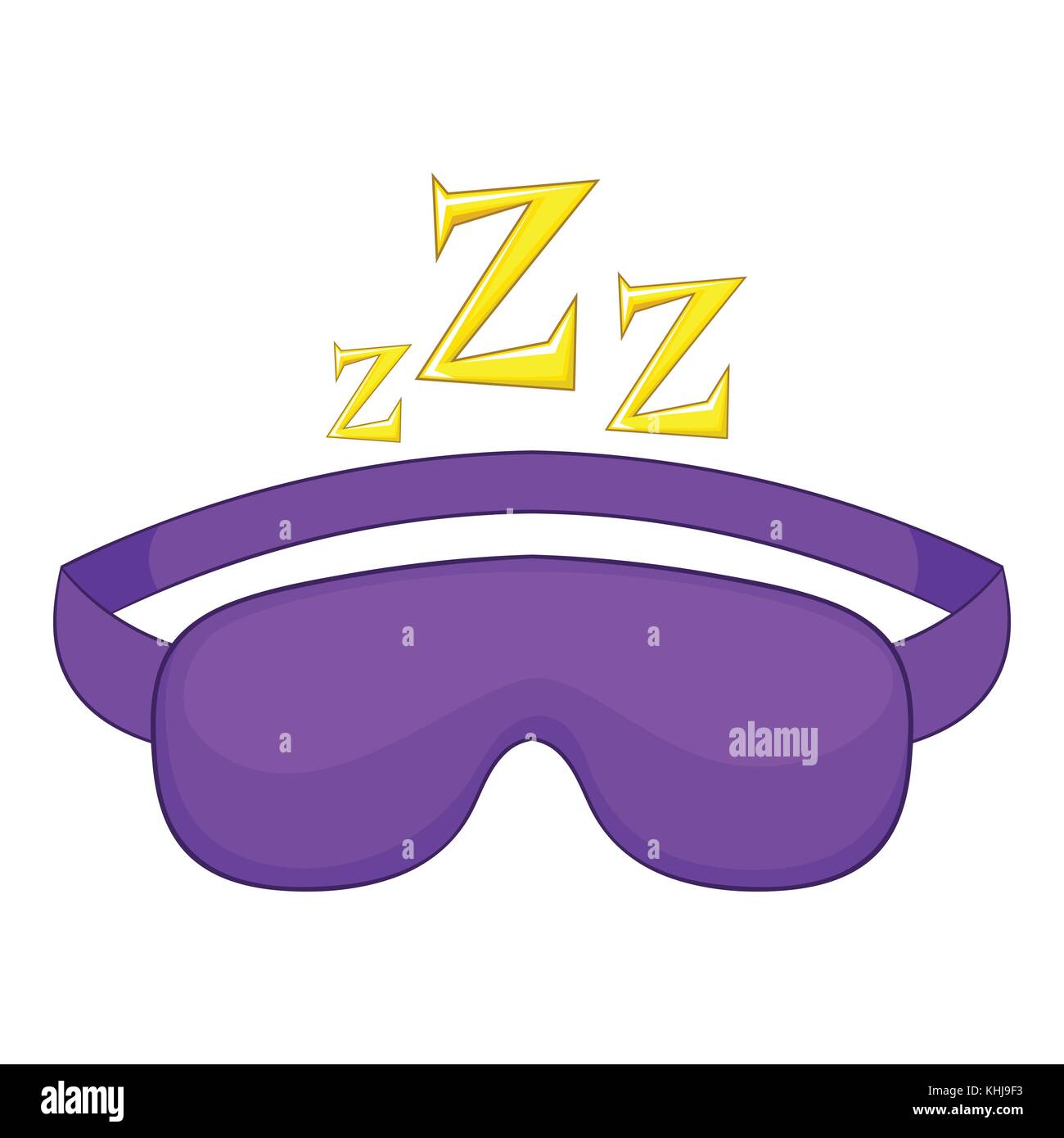 Sleeping mask icon, cartoon style Stock Vector Image & Art Alamy
