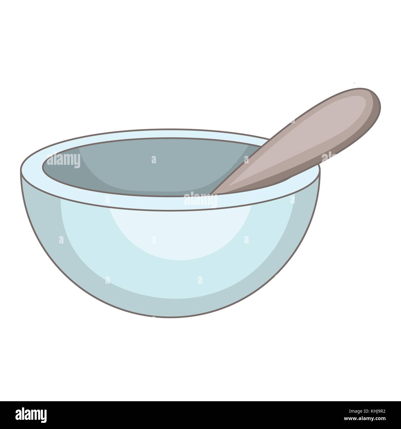 Mortar and pestle icon, cartoon style Stock Vector Image & Art Alamy